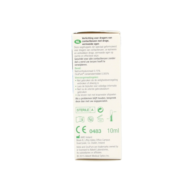 Colirio Blink Contacts 10 mililitros