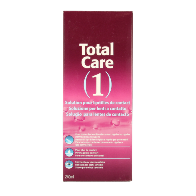 Líquido para lentes de contacto Totalcare 240 mililitros