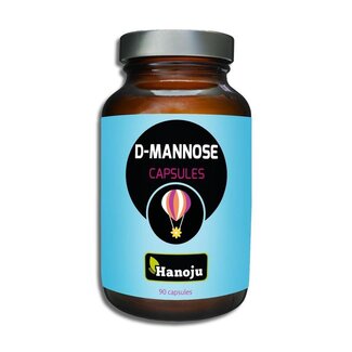 Hanoju D-Mannoza 500 mg, 90 kapsułek