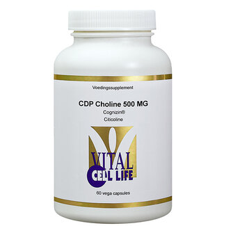 Vital Cell Life CDP Cholin 500mg 60 vegetarische Kapseln