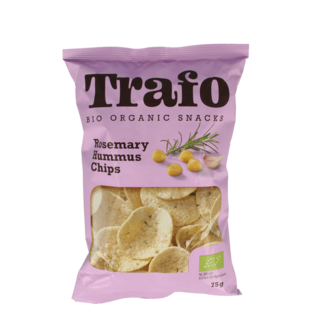 Trafo Trafo Organic Hummus Chips Rosemary 75g