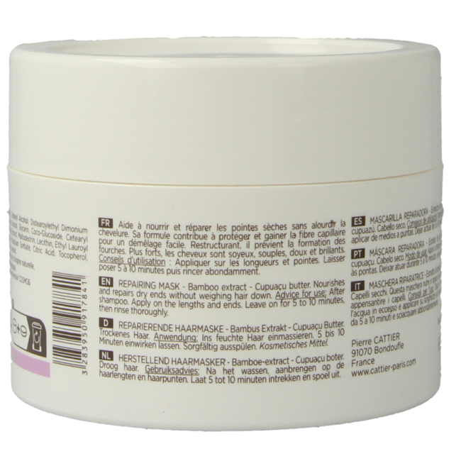 Cattier Mascarilla capilar reparadora 200 mililitros