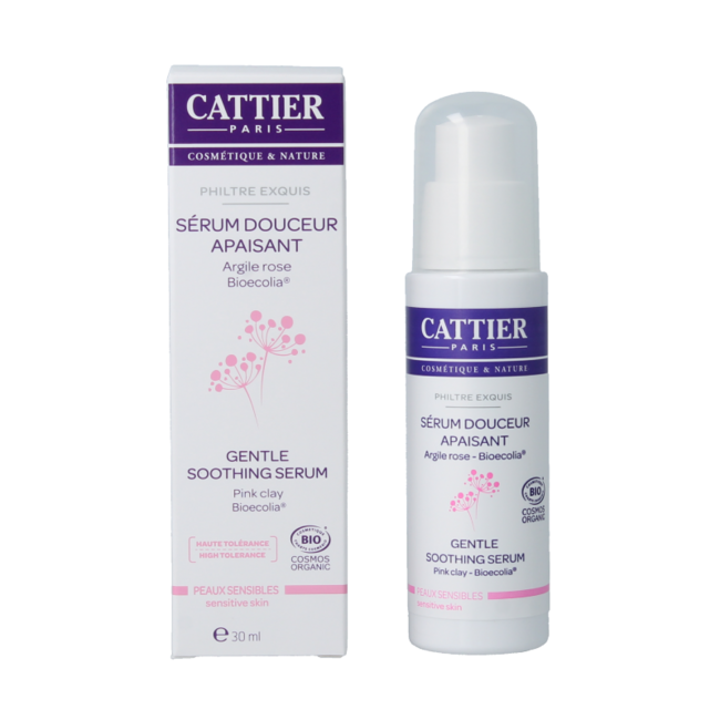 Cattier Serum kalmerend gevoelige huid 30 Milliliter