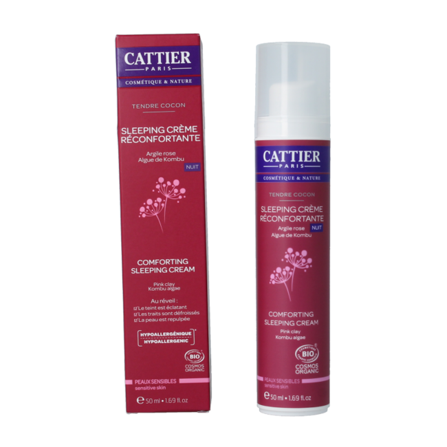 Cattier Nachtcreme beruhigend empfindliche Haut 50 Milliliter