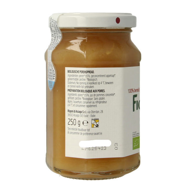 Mermelada de pera bio 250 gramos