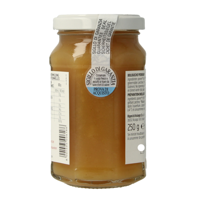 Organic Pear Jam 250 Gram