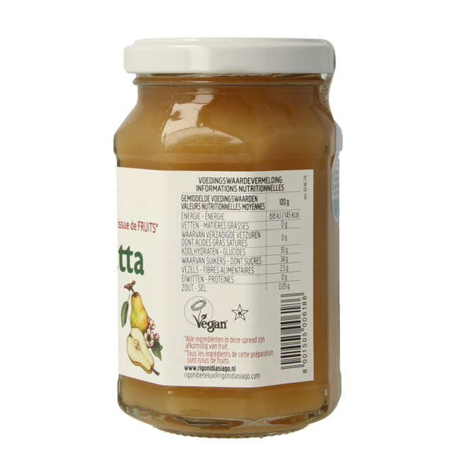 Mermelada de pera bio 250 gramos