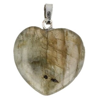 Ruben Robijn Ruben Robijn Pendentif cœur en labradorite 20 mm 1 pièce