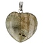 Ruben Robijn Pendentif cœur en labradorite 20 mm 1 pièce