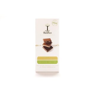Balance Tableta de chocolate con stevia leche pistacho 85 gramos