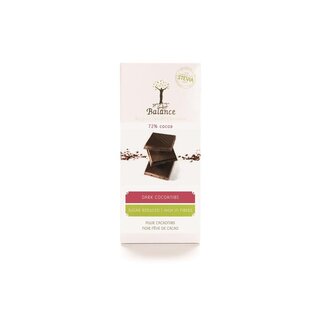Balance Tableta de chocolate con stevia Balance cacao puro 85 gramos