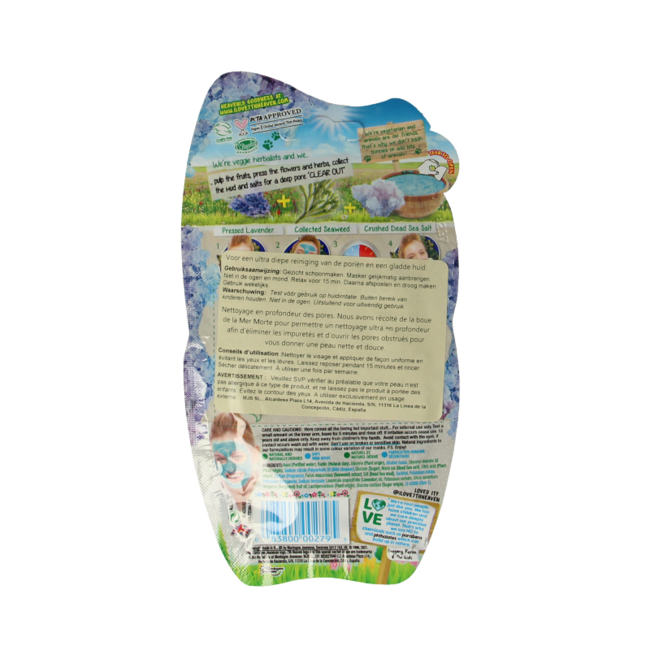 Maschera viso Montagne 7th Heaven Fango del Mar Morto 20 Grammi