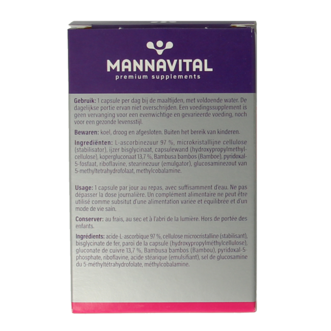 IJzer platinum 60 Cápsulas vegetarianas