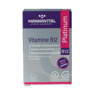 Mannavital Mannavital Vitamine B12 platinum 60 Tabletten
