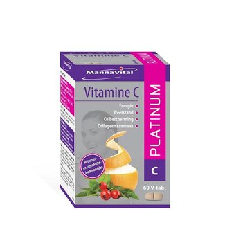 Mannavital Mannavital Witamina C platinum 60 tabletek
