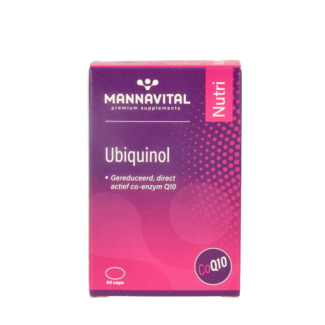 Mannavital Mannavital Ubiquinol coenzima Q10 60 Cápsulas