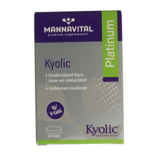 Mannavital Kyolic Platinum 60 tabletek