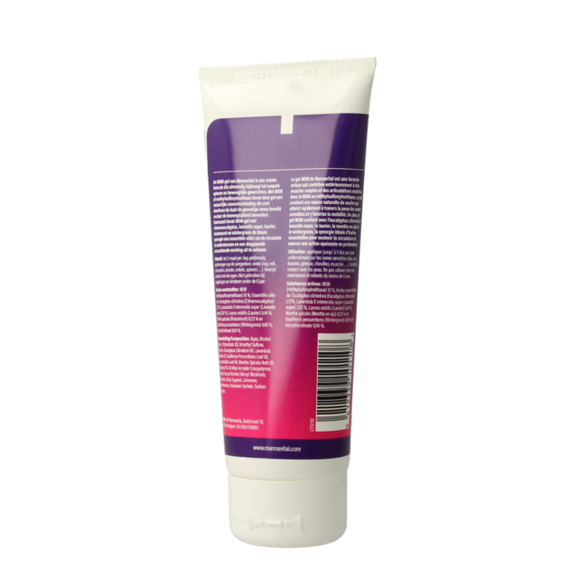 Mannavital MSM gel 100 gramos