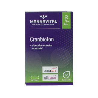 Mannavital Mannavital Cranbioton 60 cápsulas