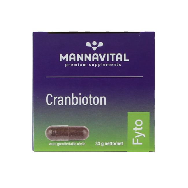 Mannavital Cranbioton 60 gélules