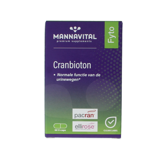 Mannavital Cranbioton 60 cápsulas