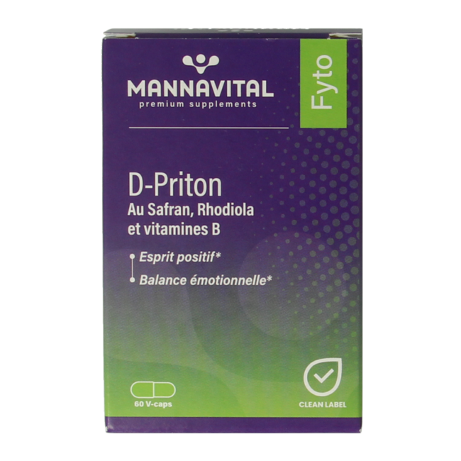 Mannavital D-priton 60 Capsules
