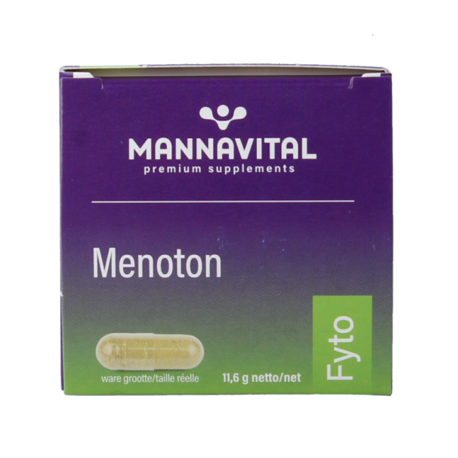 Mannavital Menoton 30 cápsulas vegetarianas