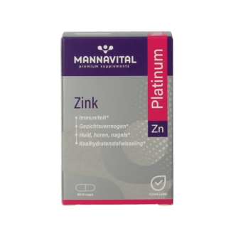 Mannavital Zink platinum 60 capsule vegetariane