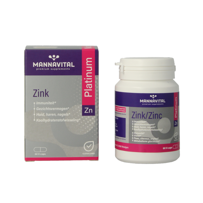 Cynk platinum 60 Kapsułek wegetariańskich