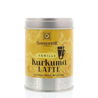 Sonnentor Sonnentor Organic Turmeric Vanilla Latte 60 Grams