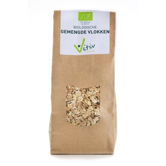 Vitiv Vitiv Gemengde vlokken bio 500 Gram