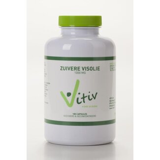Vitiv Vitiv Zuivere visolie 1000mg 100 Capsules