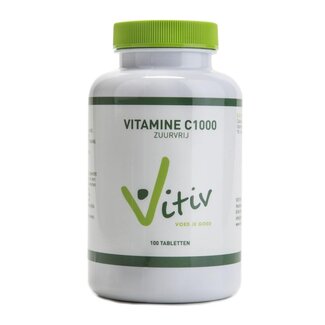 Vitiv Vitiv Vitamina C1000 sin ácido 100 comprimidos