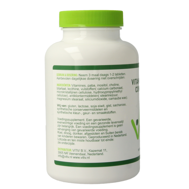 Vitiv Vitamine B50 complex 100 comprimidos