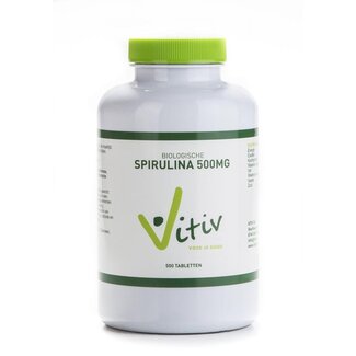 Vitiv Vitiv Spirulina 500mg bio 500 comprimidos
