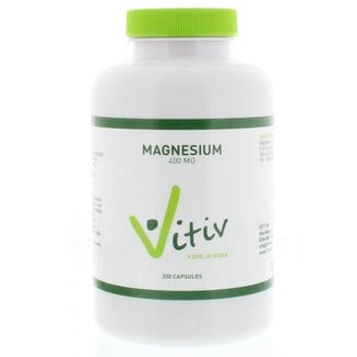 Vitiv Vitiv Magnesium 400mg 200 Kapseln