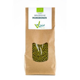 Vitiv Vitiv Mungobohnen Bio 500 Gramm