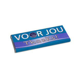 Voor Jou! Voor Jou! Wensreep Vollmilchschokolade thanks 70 Gramm