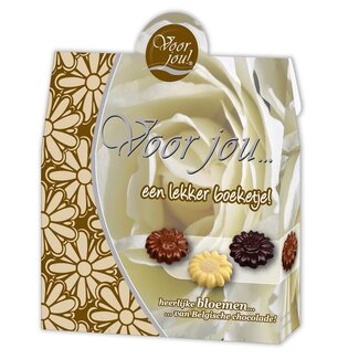 Voor Jou! Caja de regalo ramo delicioso 100 Gramos