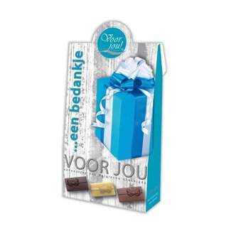 Voor Jou! Per Te! Scatola Regalo Grazie 100 Grammi