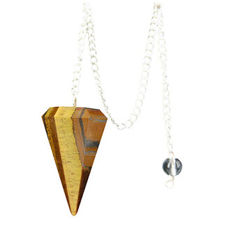 Ruben Robijn Ruben Robijn Faceted Tiger's Eye Pendulum 1 Piece