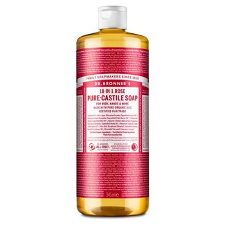 Dr Bronners Mydło w płynie Dr. Bronner's, różane, 945 mililitrów