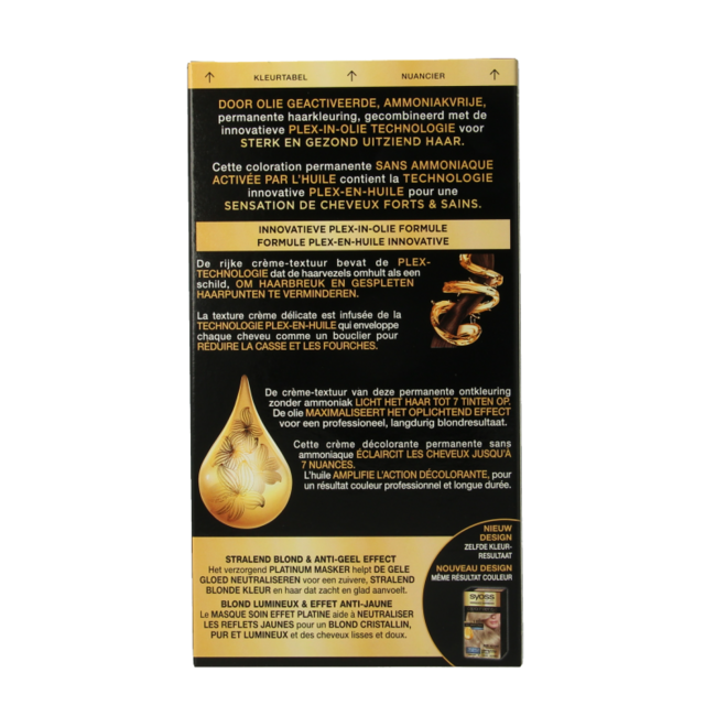 Syoss Color Oleo Intense 12-00 tinte rubio plateado 1 set