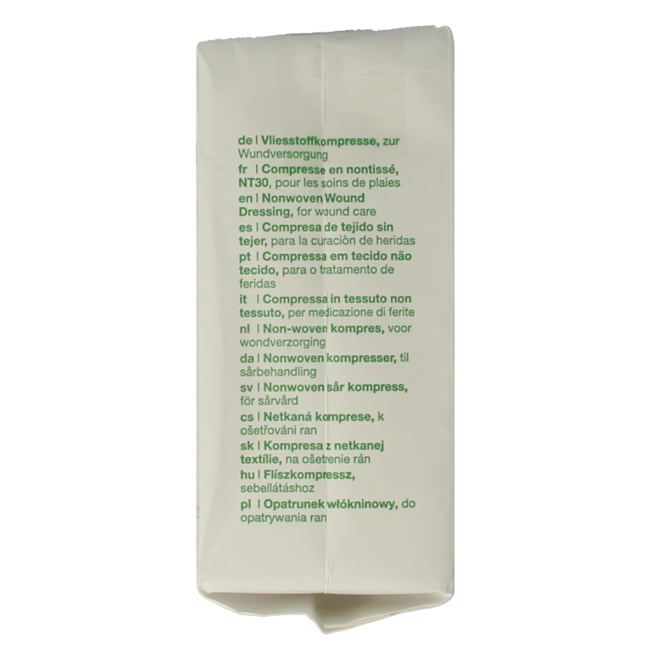 Vliwasoft Compresa de tejido no tejido 5 x 5 cm 4 capas 100 unidades