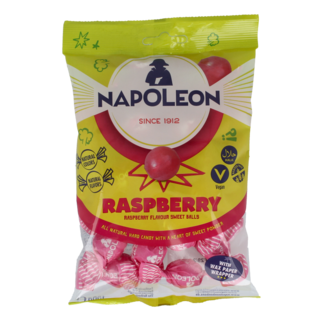 Napoleon Napoleon Raspberry balls 150 Gram