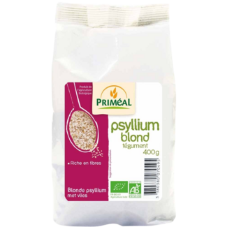 Primeal Psyllium blond en téguments bio 400 grammes
