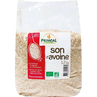 Primeal Crusca d'Avena Biologica Primeal 1200 Grammi