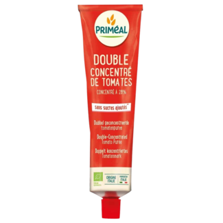 Primeal Primeal Tomatenpuree dubbel geconcentreerd bio 200 Gram