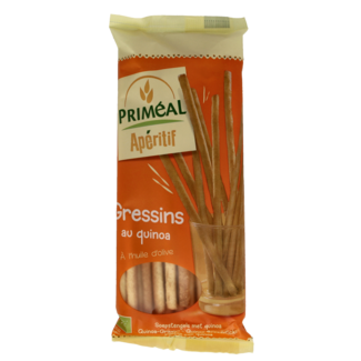 Primeal Primeal Organic Quinoa Breadsticks 120 Gram