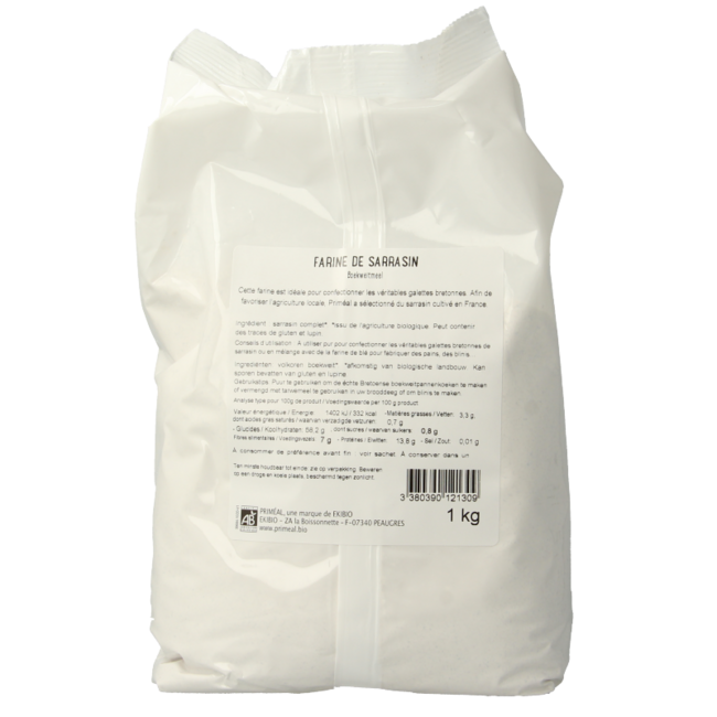 Buchweizenmehl bio 1 Kilogramm